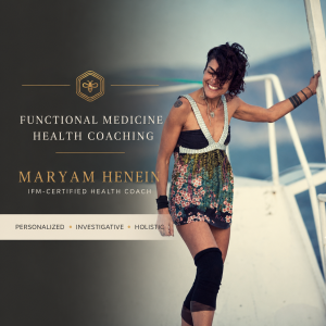 Maryam Henein smiling and displaying strength for Functional Medicine Health Coaching